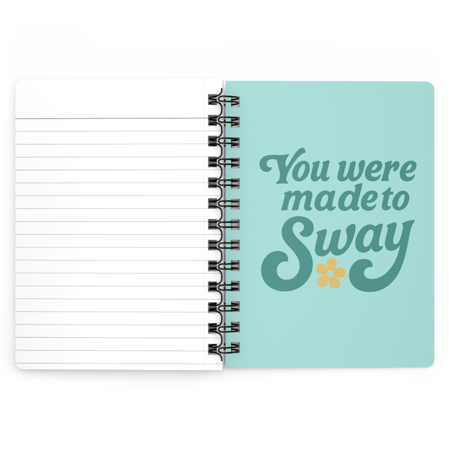 Rise & Shine Spiral Journal — Inspirational Notebook (Isaiah 60:1)