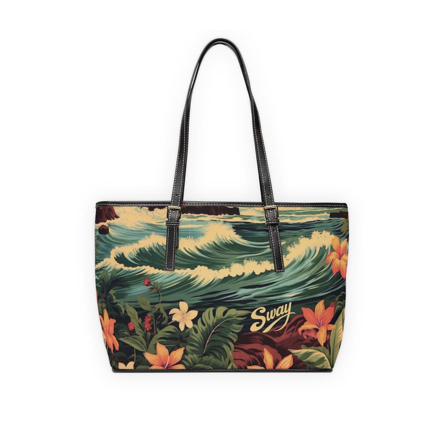 Paradise in Motion Leather Bag