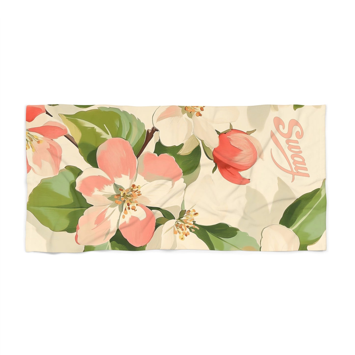 Pretty in Pink Beach Towel