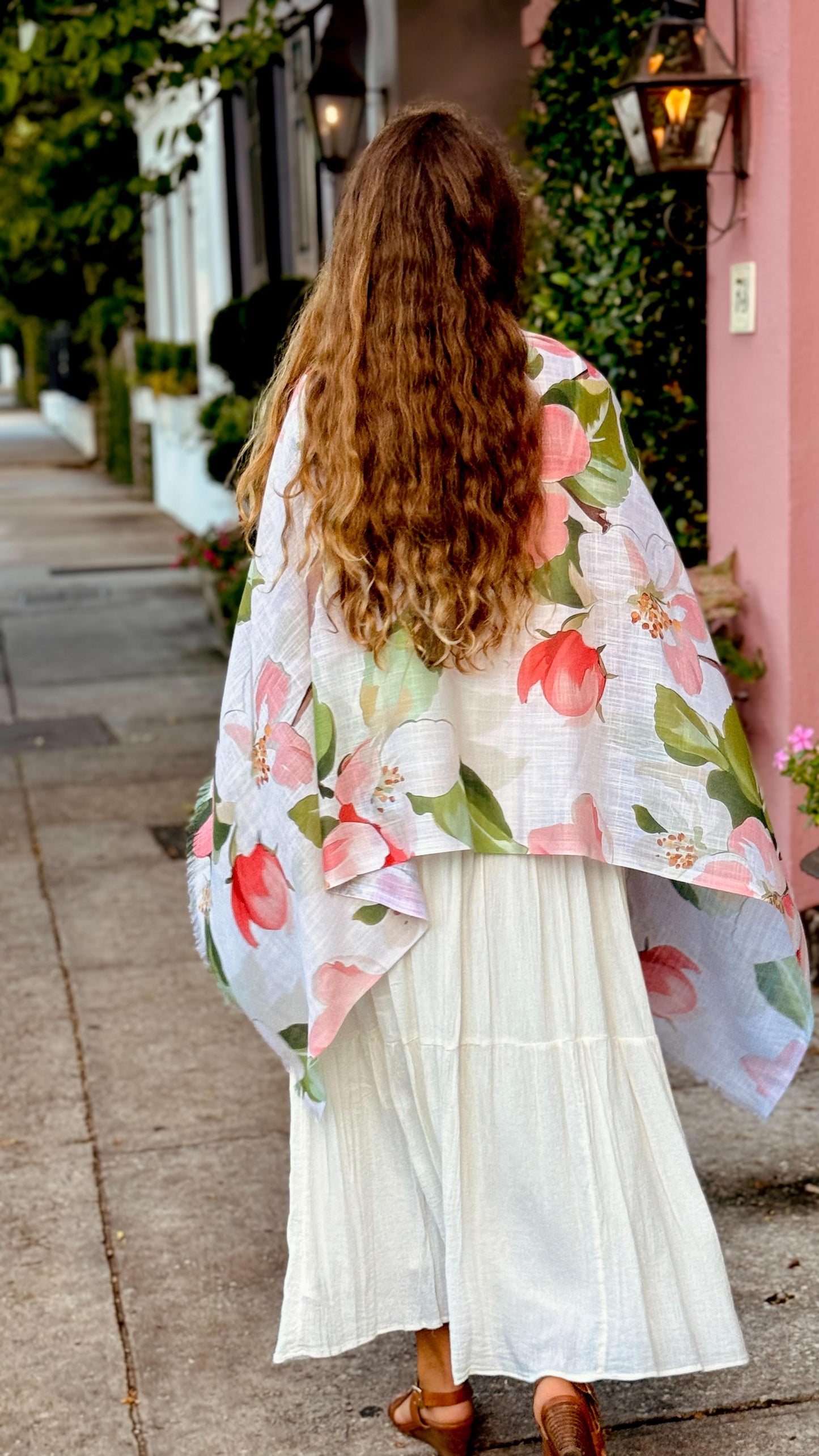 Pretty in Pink Lightweight Scarf